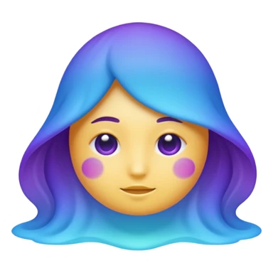 An emoji for mental wellness, calming, mystical for Reclaim sticker