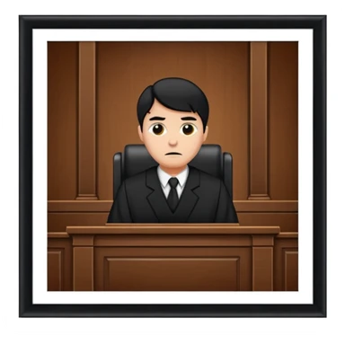 Court martial  sticker