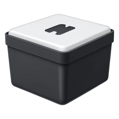 styrofoam minibox sticker