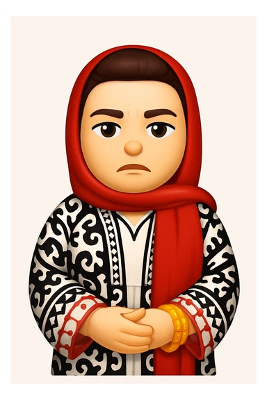 A 3D Apple-style emoji version of the uploaded image, preserving its colors, shapes, textures, and overall design, simplified into emoji form while keeping key details recognizable. Smooth glossy finish, soft shadows, high-quality render, minimal background sticker