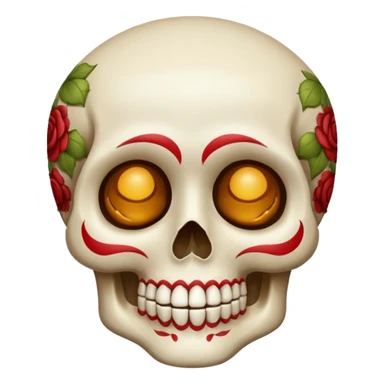 Calavera con sueño sticker