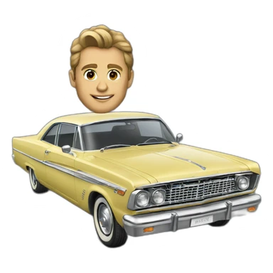ford fairlane film characted sticker