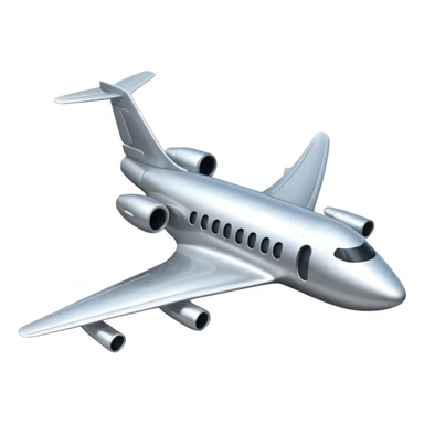 A jet plane sticker