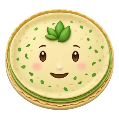 light green tortila sticker