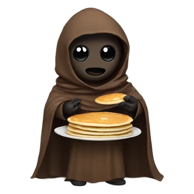 Jawa with pancakes sticker