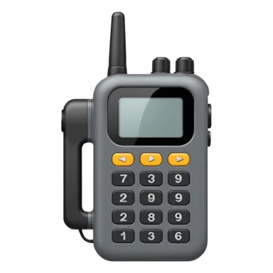 Walkie Talkie  sticker