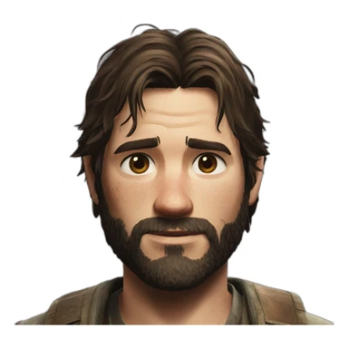 joel the last of us sticker
