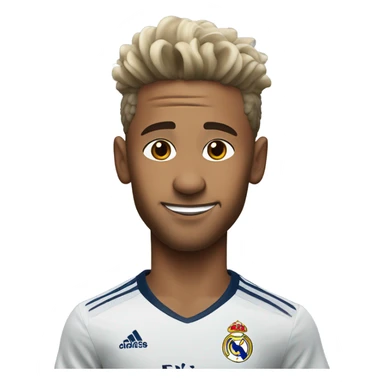 Neymar in Real Madrid sticker