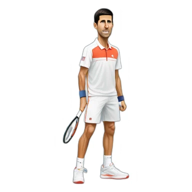 Novak djokovic sticker