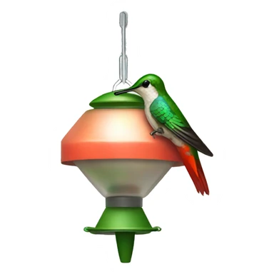 hummingbird feeder sticker