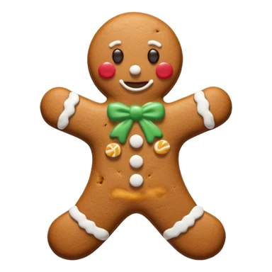 Biscoito de Natal boneco  sticker