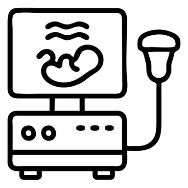 medical ultrasound machine sticker