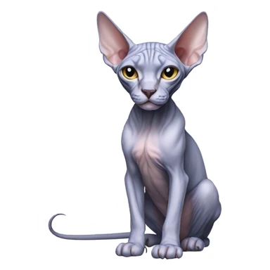 Sphynx full body sticker