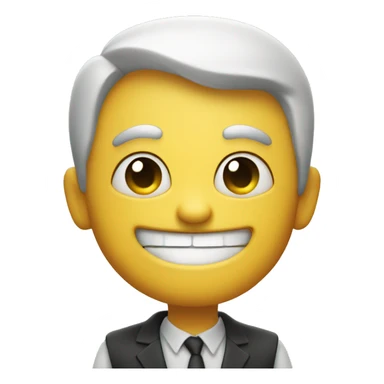 smiley thump up  sticker