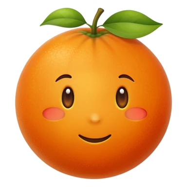  portakal meyvesi tek sticker