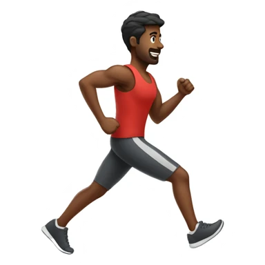 cardio person loving doing cardio sticker