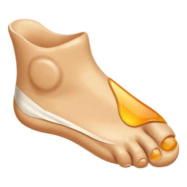 foot skin peeling sticker