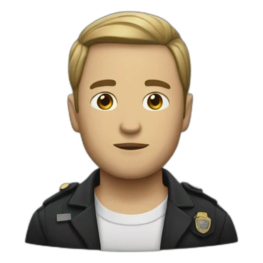 Us law and order  sticker