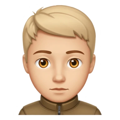 Hunter eyes clever face sticker