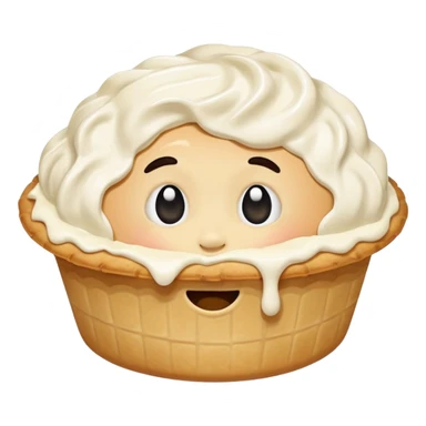 pie in the face sticker