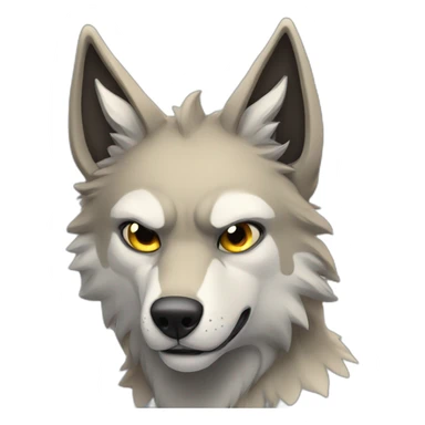 Loup-garou sticker
