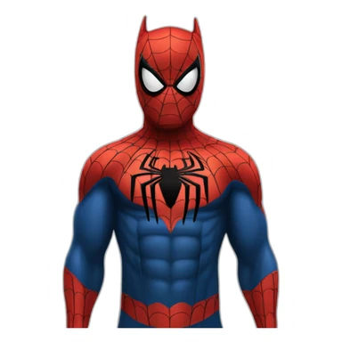 Spiderman Batman sticker