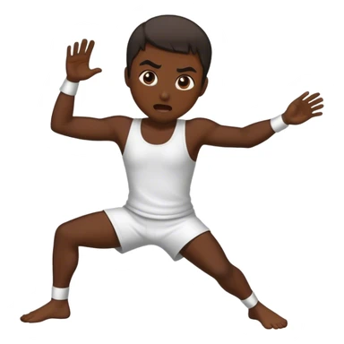 Kick to the face sticker