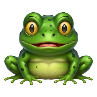 frog with troll face sticker