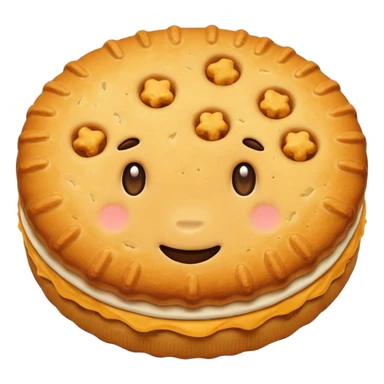one biscuit sticker