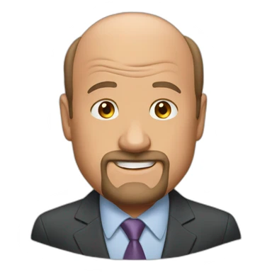 Jim cramer sticker