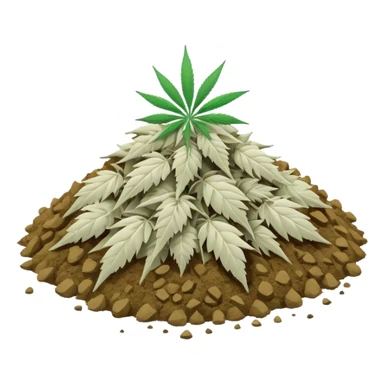 white color marijuana, no color sticker