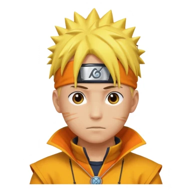 Aang and Naruto hybrid  sticker