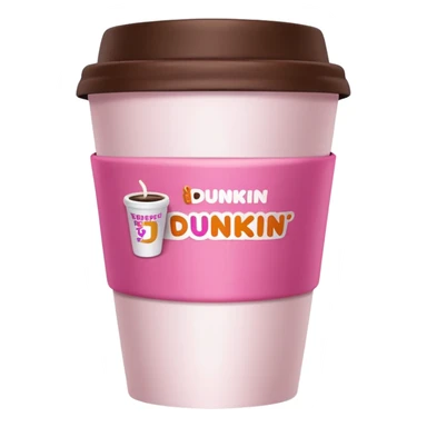 A Dunkin coffee cup but Megan thee stallion themed that says HOTTIES run on Dunkin  sticker