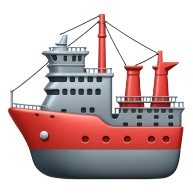 Ship 3d emoji sticker