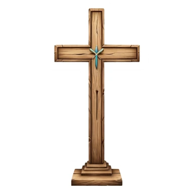 church cross sticker
