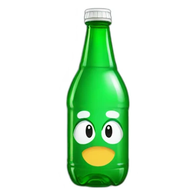 Sprite bottle sticker