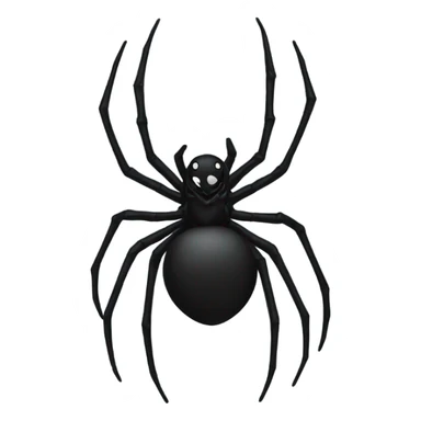 Black Spider - Maask sticker