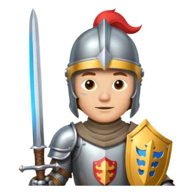 Monty pyton knight sticker