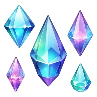 Genesis Crystals sticker