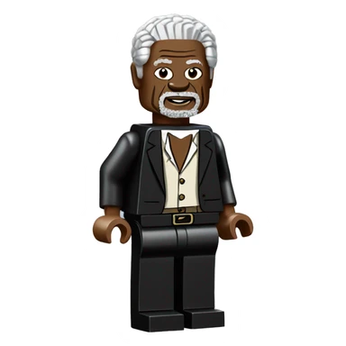 MORGAN FREEMAN lego full body sticker