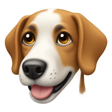 Dog in te sofing  sticker