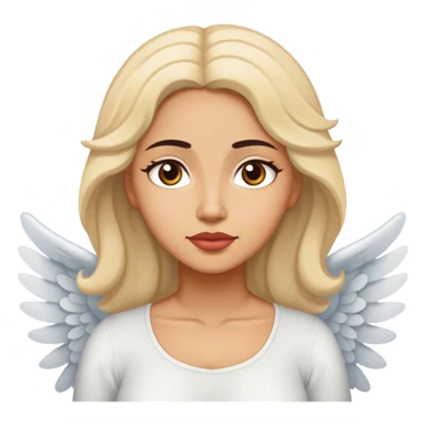 Tall Latino woman Angel  sticker