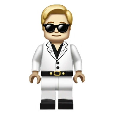 ELTON JOHN lego full body sticker
