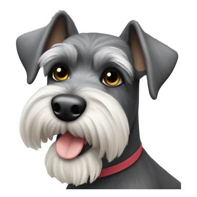 Miniature schnauzer  sticker