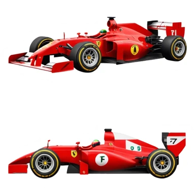 F1 Ferrari sticker