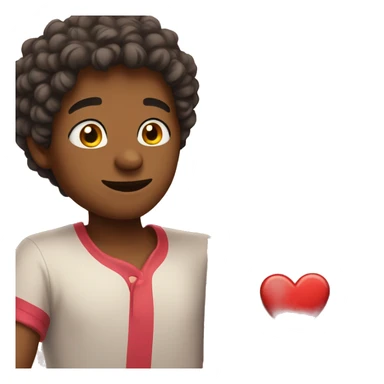 heart with warmth sticker