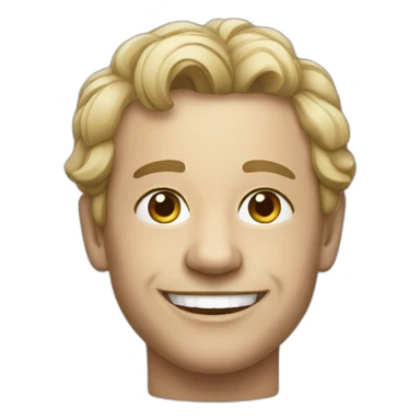 Austrian artist smiling sticker