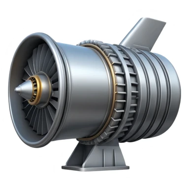 triebwerk eines flugzeuges sticker