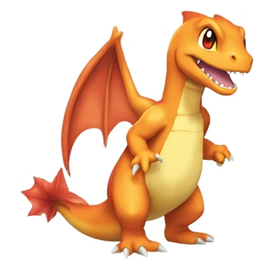  Charmander-Charmeleon-Charizard-Fakemon Full body sticker