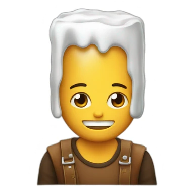 Borracho con cerveza sticker